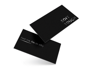 Business Cards 420gsm (speciality finishes) Artboard Soft Touch 2 sides - EB0038