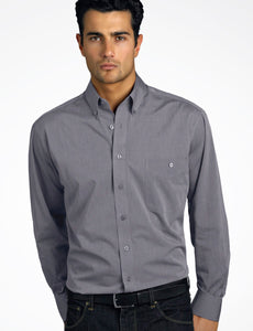 Style 264 Graphite – Men's Long Sleeve Chambray