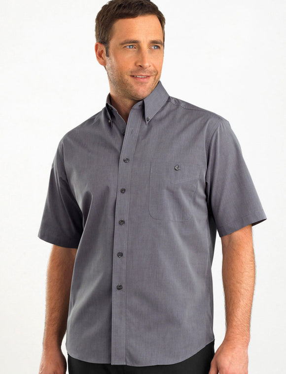 Style 265 Graphite – Men's Short Sleeve Chambray