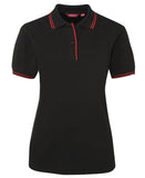 JB's LADIES CONTRAST POLO - 2LCP