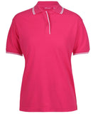 JB's LADIES CONTRAST POLO - 2LCP