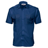 Polyester Cotton Work Shirt - Short Sleeve - 3211