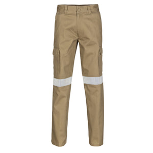 Cotton Drill Cargo Pants With 3M R/Tape - 3319