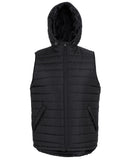 HOODED PUFFER VEST - 3AHV