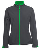 PODIUM LADIES WATER RESISTANT SOFTSHELL JACKET - 3WSJ1