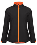 PODIUM LADIES WATER RESISTANT SOFTSHELL JACKET - 3WSJ1