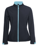 PODIUM LADIES WATER RESISTANT SOFTSHELL JACKET - 3WSJ1