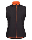 PODIUM LADIES WATER RESISTANT SOFTSHELL VEST - 3WSV1