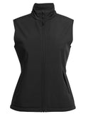 PODIUM LADIES WATER RESISTANT SOFTSHELL VEST - 3WSV1