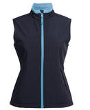 PODIUM LADIES WATER RESISTANT SOFTSHELL VEST - 3WSV1