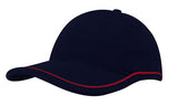 Brushed Heavy Cotton with Piping On Peak & Crown - 4047