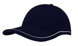 Brushed Heavy Cotton with Piping On Peak & Crown - 4047