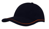 Brushed Heavy Cotton with Piping On Peak & Crown - 4047