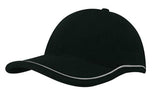 Brushed Heavy Cotton with Piping On Peak & Crown - 4047