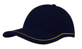 Brushed Heavy Cotton with Piping On Peak & Crown - 4047