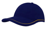 Brushed Heavy Cotton with Piping On Peak & Crown - 4047