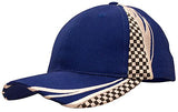 Brushed heavy cotton with embroidery & printed checks - 4083