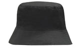 Breathable Poly Twill Bucket Hat - 4107