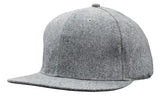 Grey Marle Flannel with Snap Back Pro Styling - 4135