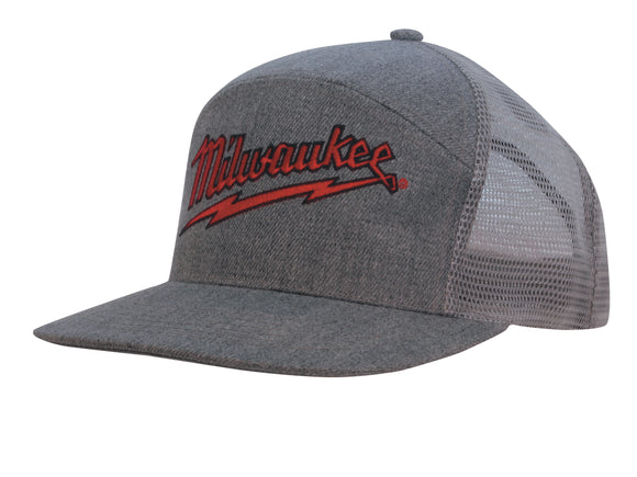 Premium American Twill A Frame Cap with Mesh Back - 4155