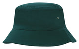 Childs Brushed Sports Twill Bucket Hat - 4166