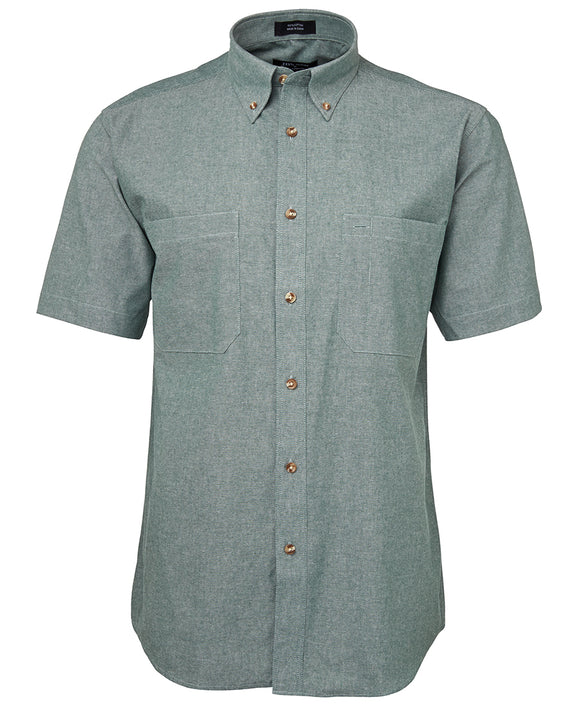 JB's S/S CHAMBRAY SHIRT - 4CFS