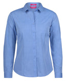 JB's LADIES CLASSIC L/S FINE CHAMBRAY SHIRT - 4FC1L