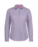 JB's LADIES CLASSIC L/S FINE CHAMBRAY SHIRT - 4FC1L