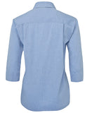 JB's LADIES ORIGINAL 3/4 FINE CHAMBRAY SHIRT - 4LSLT