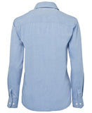 JB's LADIES ORIGINAL L/S FINE CHAMBRAY SHIRT - 4LSL