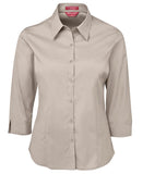 JB's LADIES URBAN 3/4 POPLIN SHIRT - 4PLU3