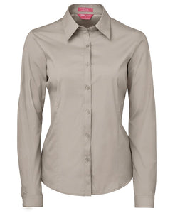 JB's LADIES URBAN L/S POPLIN SHIRT - 4PLUL