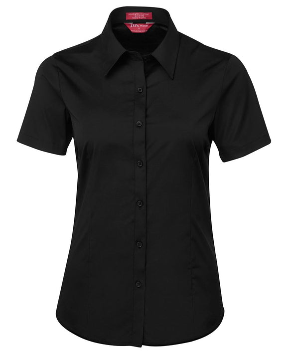 JB's LADIES URBAN S/S POPLIN SHIRT - 4PLUS