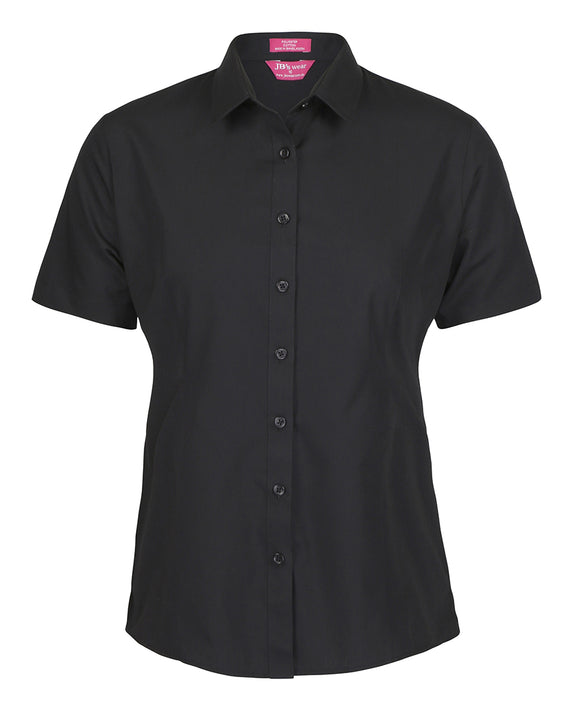 JB's LADIES CLASSIC S/S POPLIN SHIRT - 4PS1S