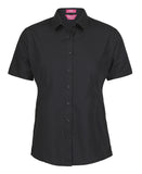 JB's LADIES CLASSIC S/S POPLIN SHIRT - 4PS1S