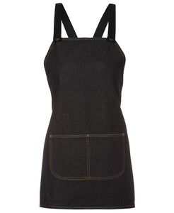 JB's CROSS BACK 65x71 BIB DENIM APRON (WITHOUT STRAP) - 5ACBB