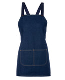 JB's CROSS BACK 65x71 BIB DENIM APRON (WITHOUT STRAP) - 5ACBB