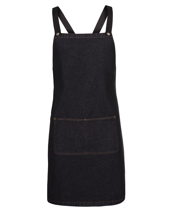 JB's CROSS BACK DENIM APRON (WITHOUT STRAPS) - 5ACBD