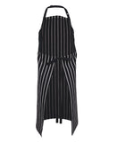 JB's BIB STRIPED APRON WITH POCKET - 5BS