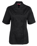 JB's LADIES S/S CHEF'S JACKET - 5CJ21