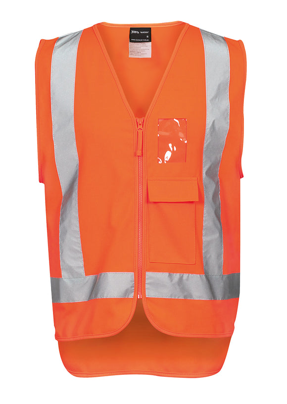 JB's HI VIS ZIP (D+N) TTMC-W VEST - 6DNDT