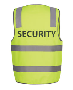 JB's HI VIS (D+N) SAFETY VEST PRINT SECURITY - 6DNS5