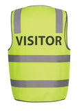 JB's HI VIS (D+N) SAFETY VEST PRINT VISITOR - 6DNS7