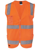 JB's HI VIS (D+N) ZIP SAFETY VEST  - 6DNSZ