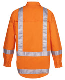 JB's HI VIS (D+N) L/S 150G TTMC-W TAPE SHIRT - 6DTLS