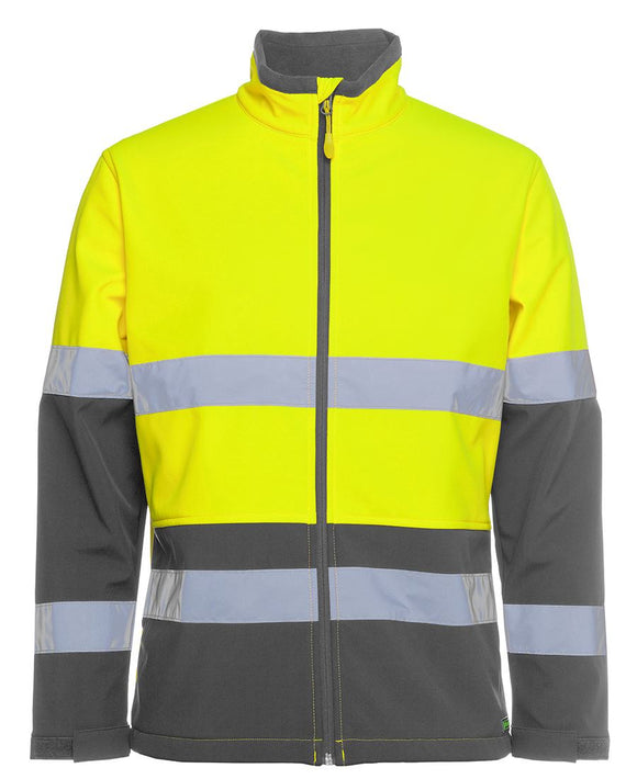 JB's HI VIS D+N WATER RESISTANT SOFTSHELL JACKET - 6DWJ