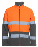 JB's HI VIS D+N WATER RESISTANT SOFTSHELL JACKET - 6DWJ