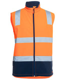 JB's HI VIS D+N WATER RESISTANT SOFTSHELL VEST - 6DWV