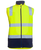 JB's HI VIS D+N WATER RESISTANT SOFTSHELL VEST - 6DWV