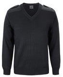 JB's KNITTED EPAULETTE JUMPER - 6EJ